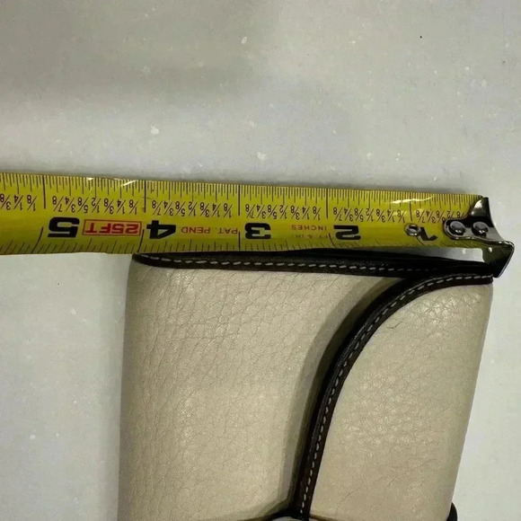 Dooney & Bourke vintage pebbled leather long wallet with front buckle - Picture 5 of 14